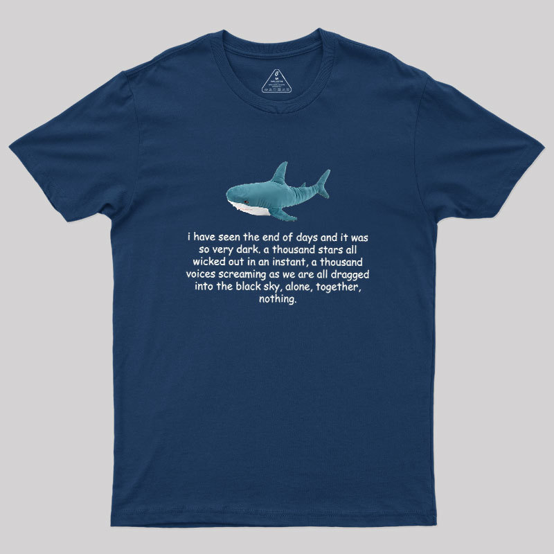 Shark Existentialism Geek T-Shirt