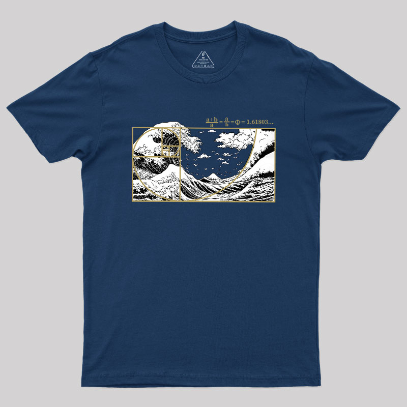 Golden Wave Geek T-Shirt