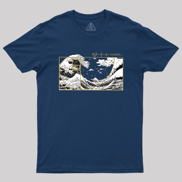 Golden Wave Geek T-Shirt