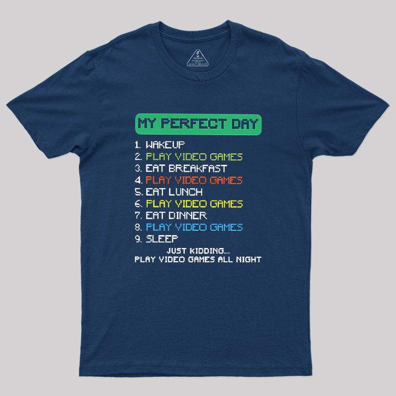 Daily Schedule Geek T-Shirt