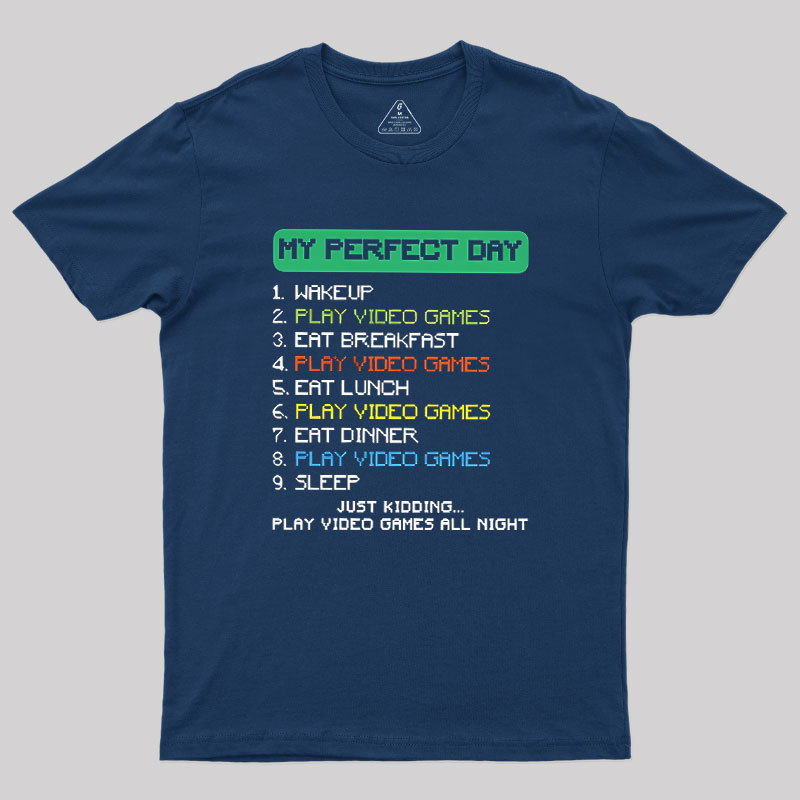 Daily Schedule Geek T-Shirt