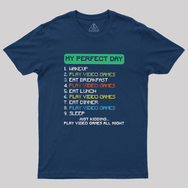 Daily Schedule Geek T-Shirt