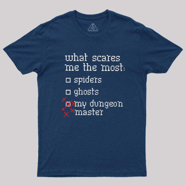 What Scares Me The Most Geek T-Shirt