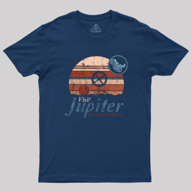 Retro Space Odyssey Geek T-Shirt