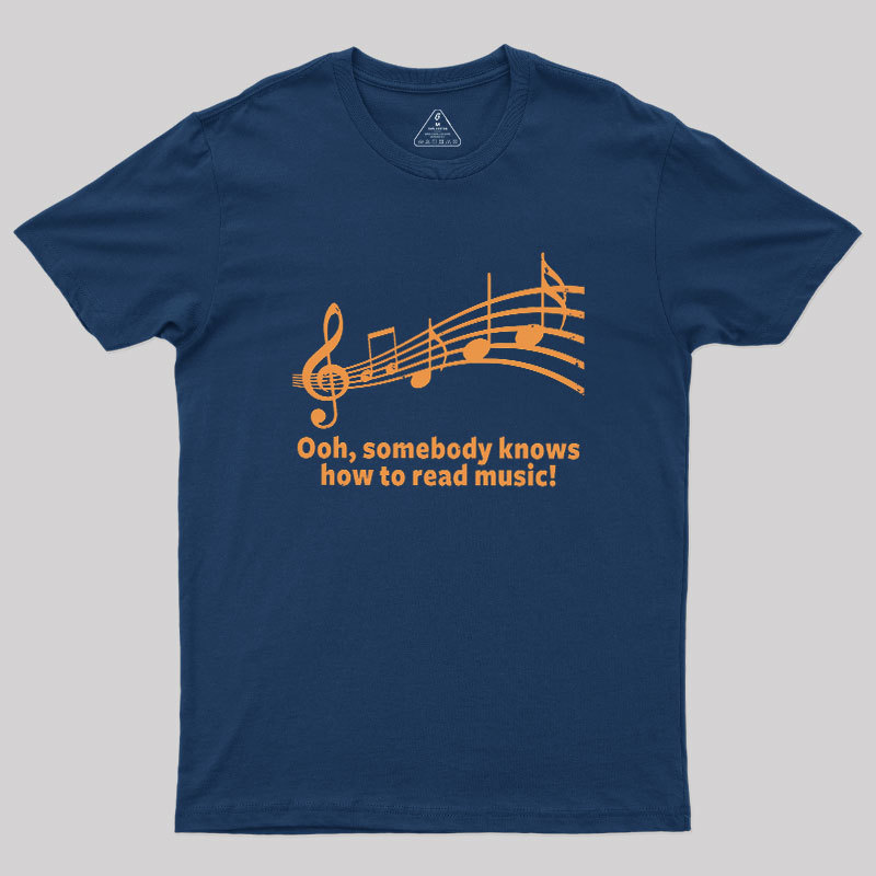 Funny Mocking Music Lover Slogan Geek T-Shirt
