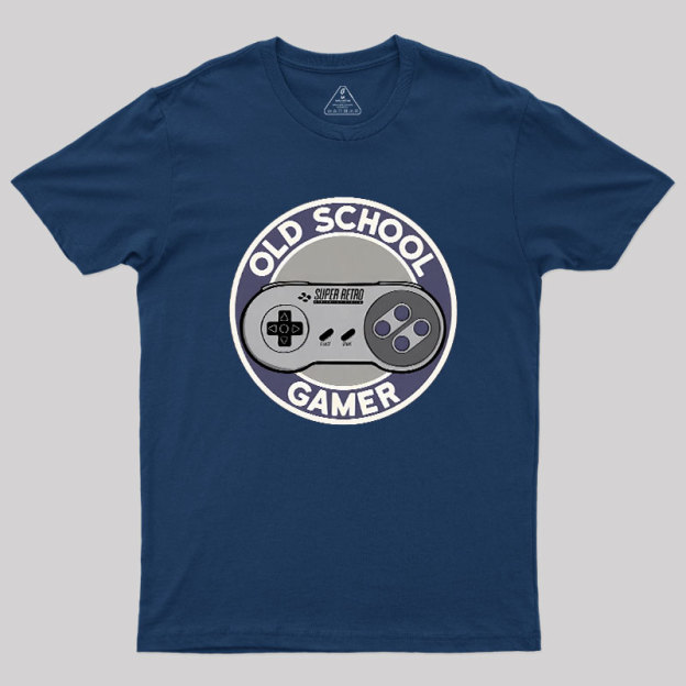 Old School Gamer 16 Bits Geek T-Shirt