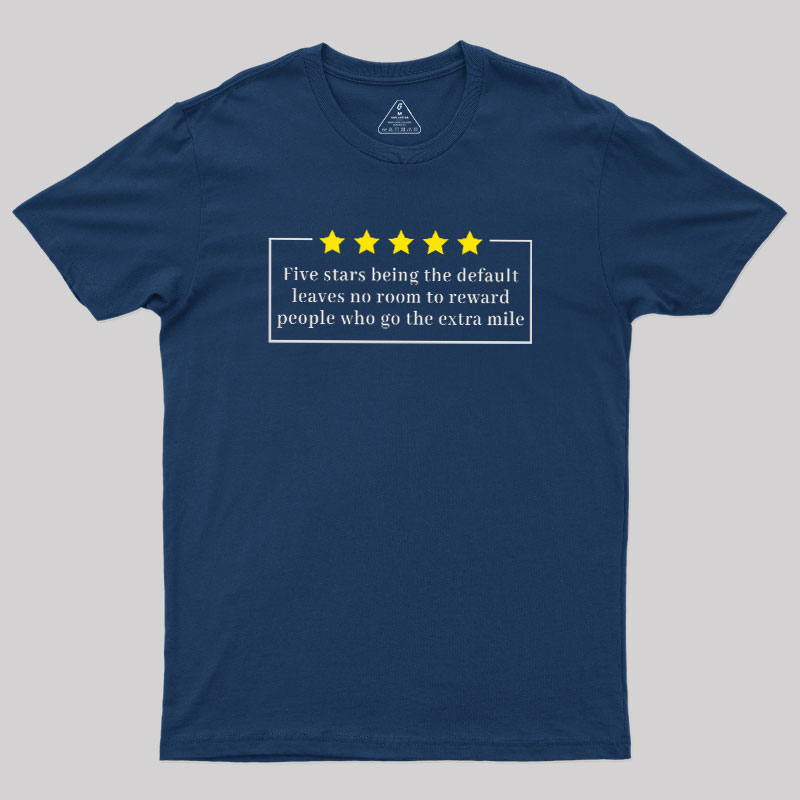 Five Stars Geek T-Shirt