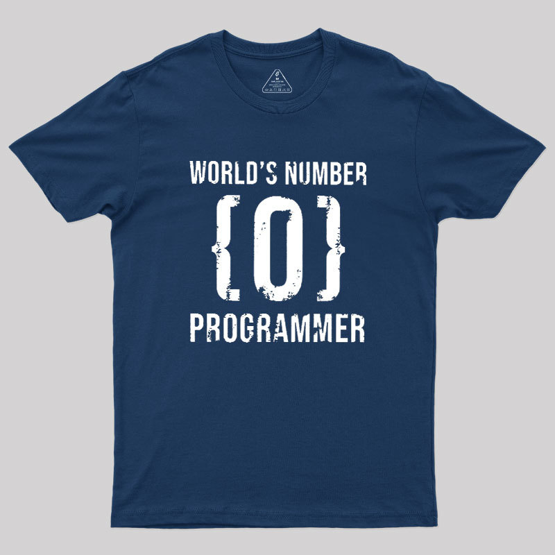 World's Number Programer Geek T-Shirt
