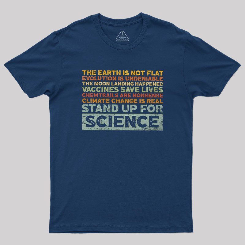 Stand Up For Science Geek T-Shirt