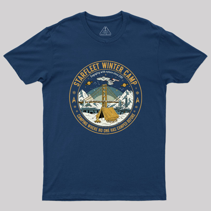 Starfleet Winter Camp Geek T-Shirt