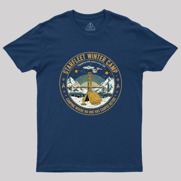 Starfleet Winter Camp Geek T-Shirt