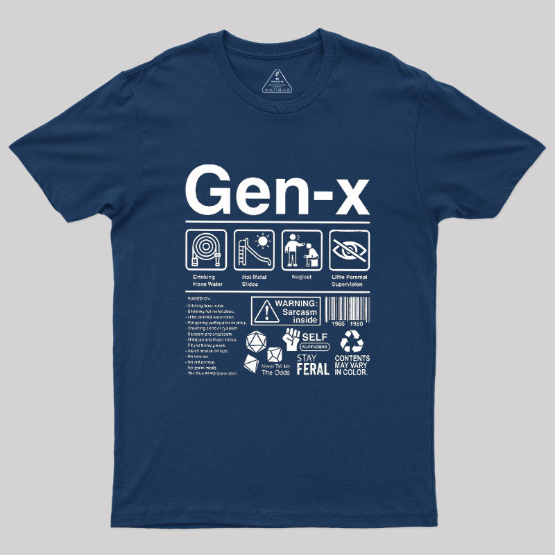 Gen X Label Geek T-Shirt