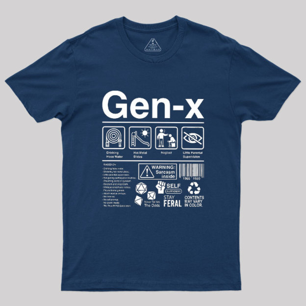 Gen X Label Geek T-Shirt