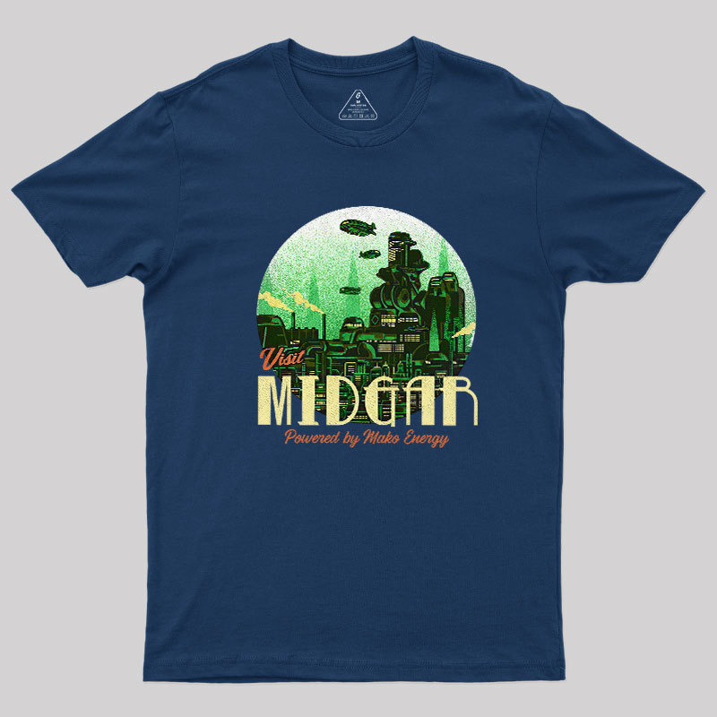 Visit Midgar Geek T-Shirt
