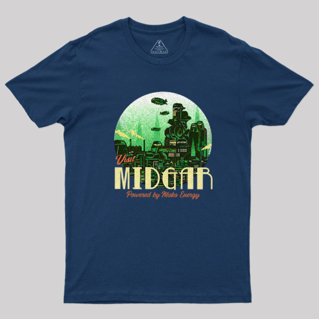 Visit Midgar Geek T-Shirt