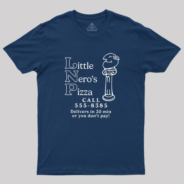 Little Nero's Pizza Geek T-Shirt