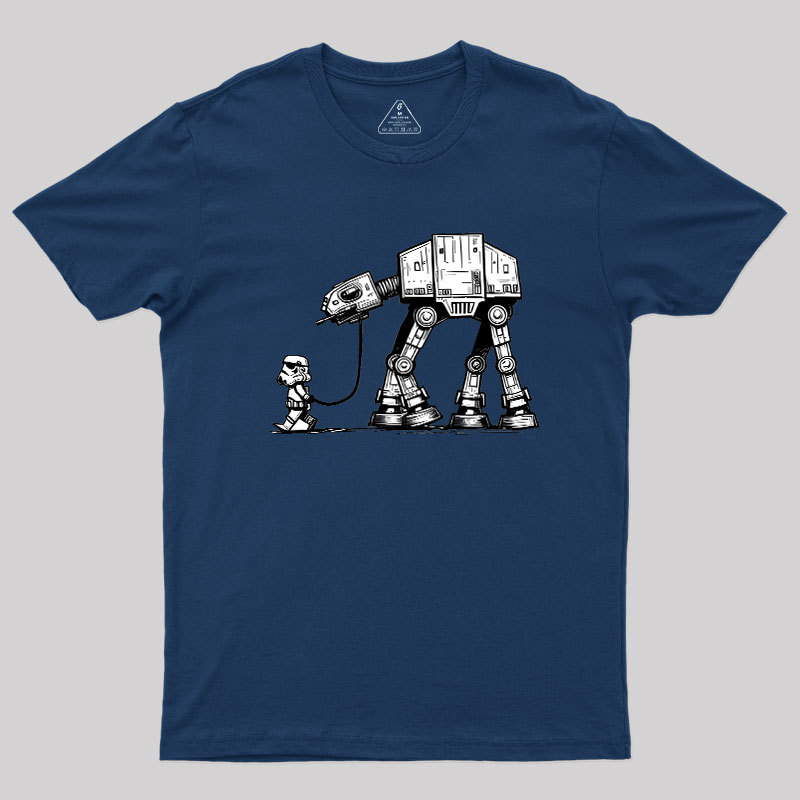 Empire Robot Dog-Star Battles Geek T-Shirt
