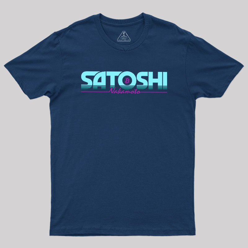Satoshi Nakamoto Geek T-Shirt