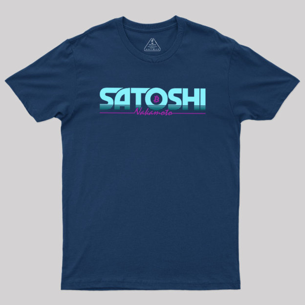 Satoshi Nakamoto Geek T-Shirt