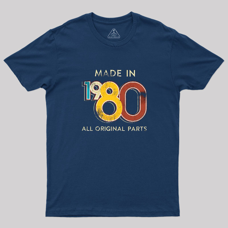 Made In 1980 Geek T-Shirt