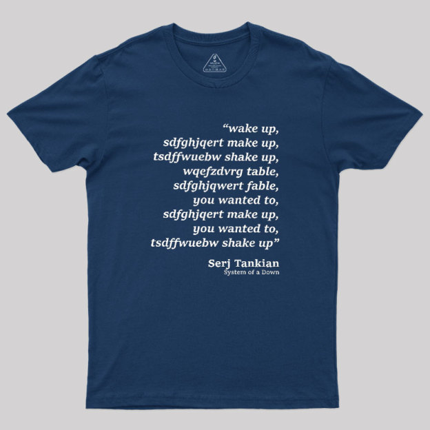 System of a Down Geek T-Shirt