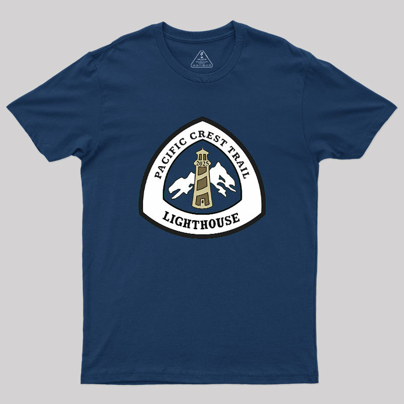 Lighthouse's 2025 PCT Trek Geek T-Shirt