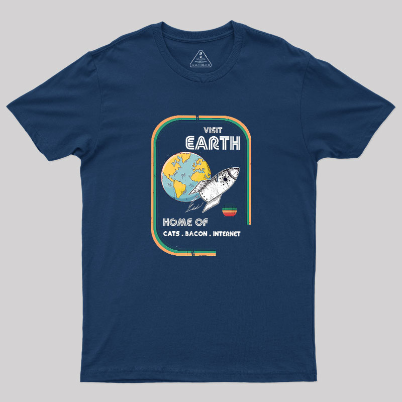 Visit Earth Geek T-Shirt