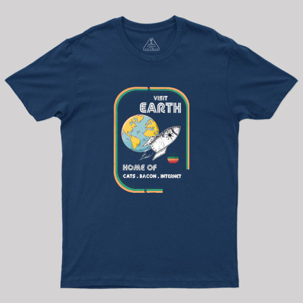 Visit Earth Geek T-Shirt