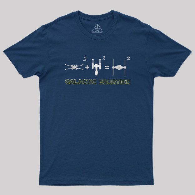Galactic Equation Geek T-Shirt