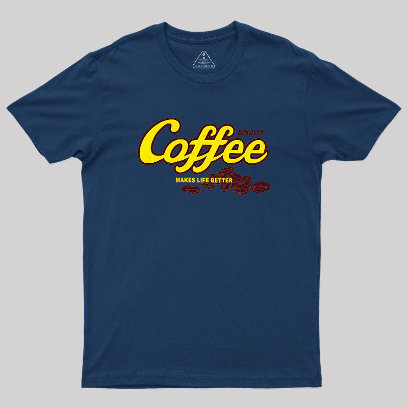 Enjoy Coffee Geek T-Shirt