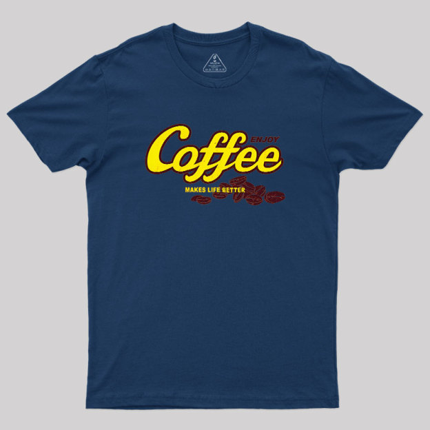 Enjoy Coffee Geek T-Shirt
