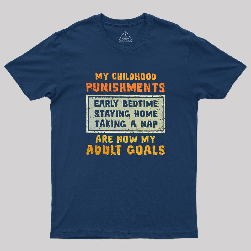 Adult Goals Geek T-Shirt