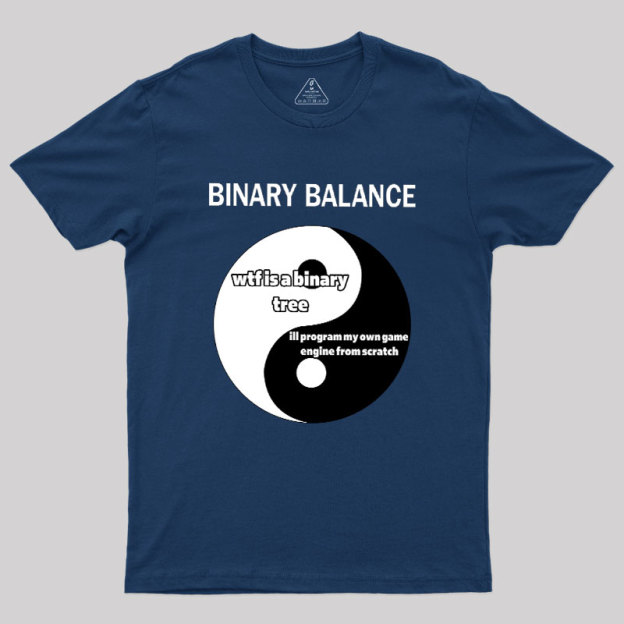Binary Balance Geek T-Shirt