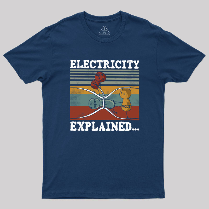 ELECTRICITY EXPLAINED Geek T-Shirt