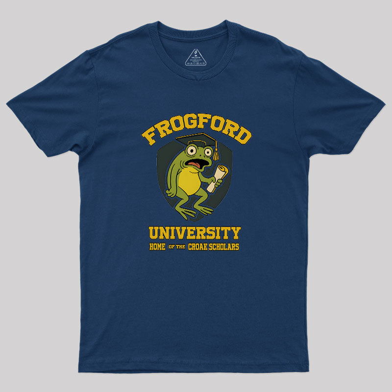 Frogford University �C Home of the C Geek T-Shirt