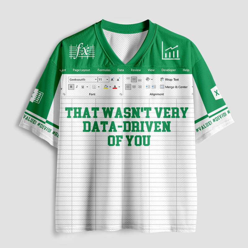 Data-Driven Geek Mesh Jersey