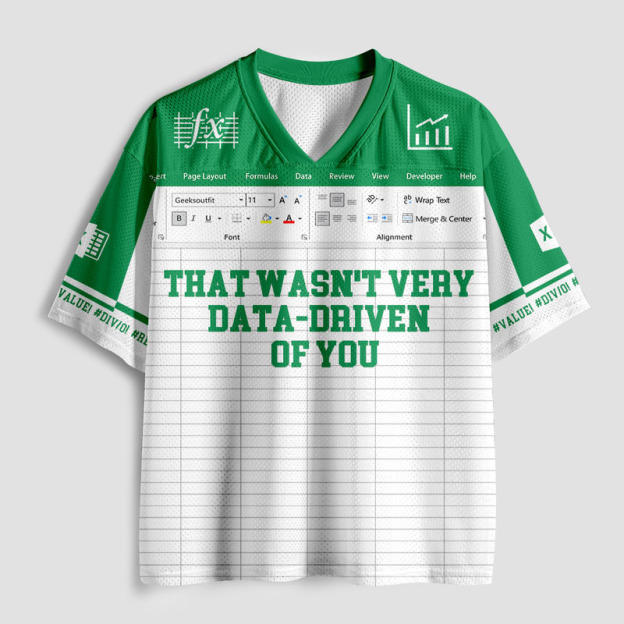Data-Driven Geek Mesh Jersey