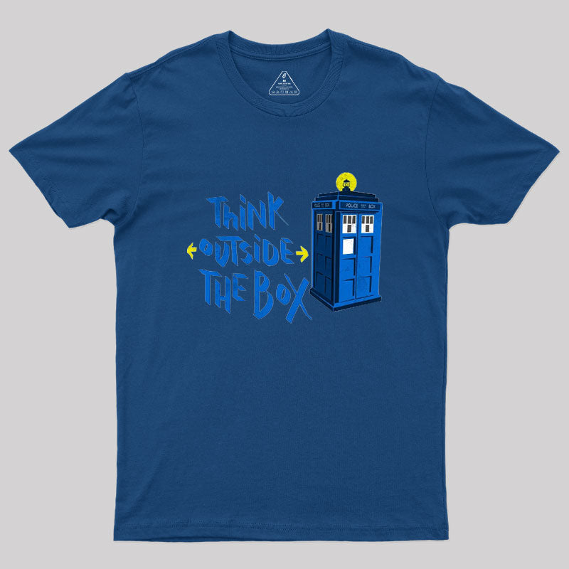 Think Outside The Box Geek T-Shirt