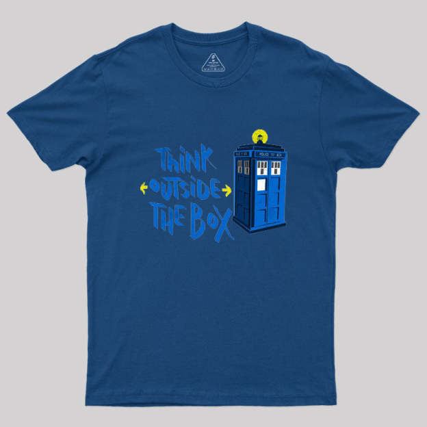 Think Outside The Box Geek T-Shirt