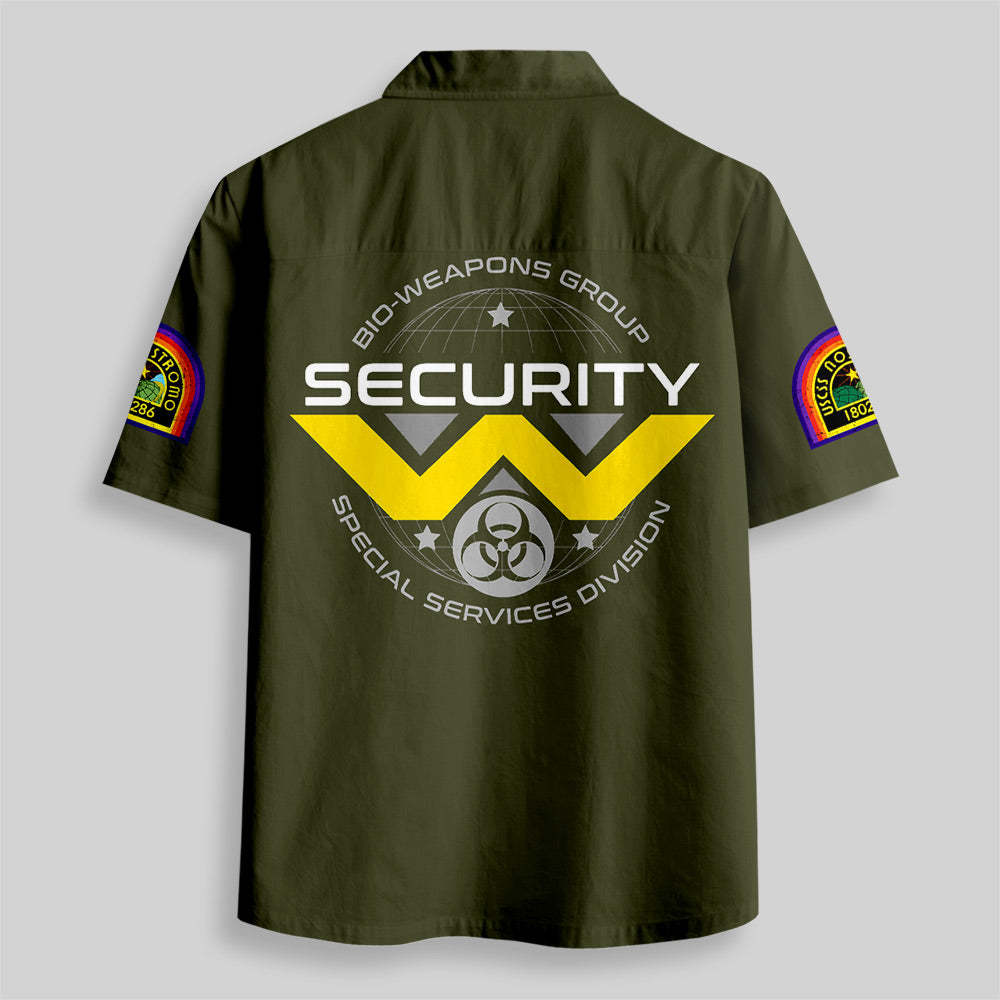 Weyland-Yutani Uniform Button Up Pocket Shirt