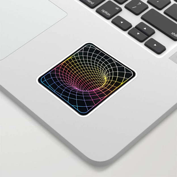 Futuristic Astronomy  Space Bumper Geek Sticker