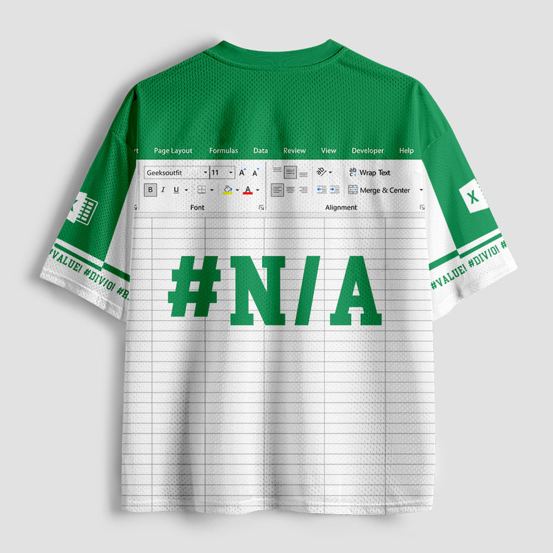 Data-Driven Geek Mesh Jersey