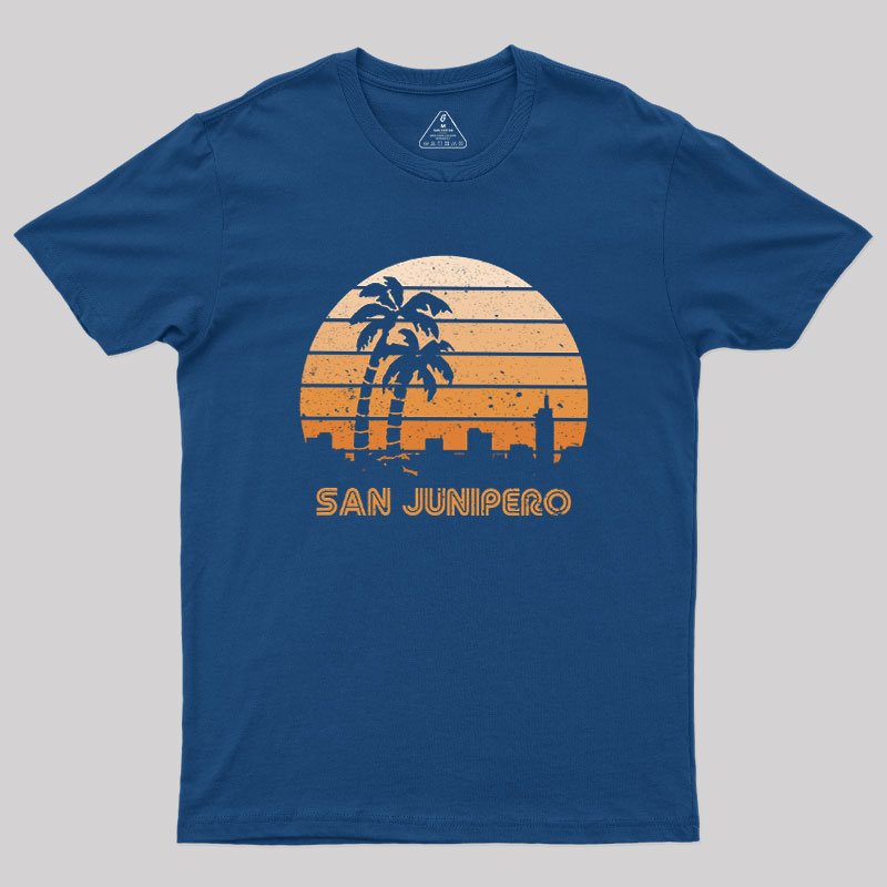Retro Junipero Geek T-Shirt