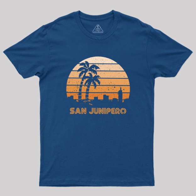 Retro Junipero Geek T-Shirt