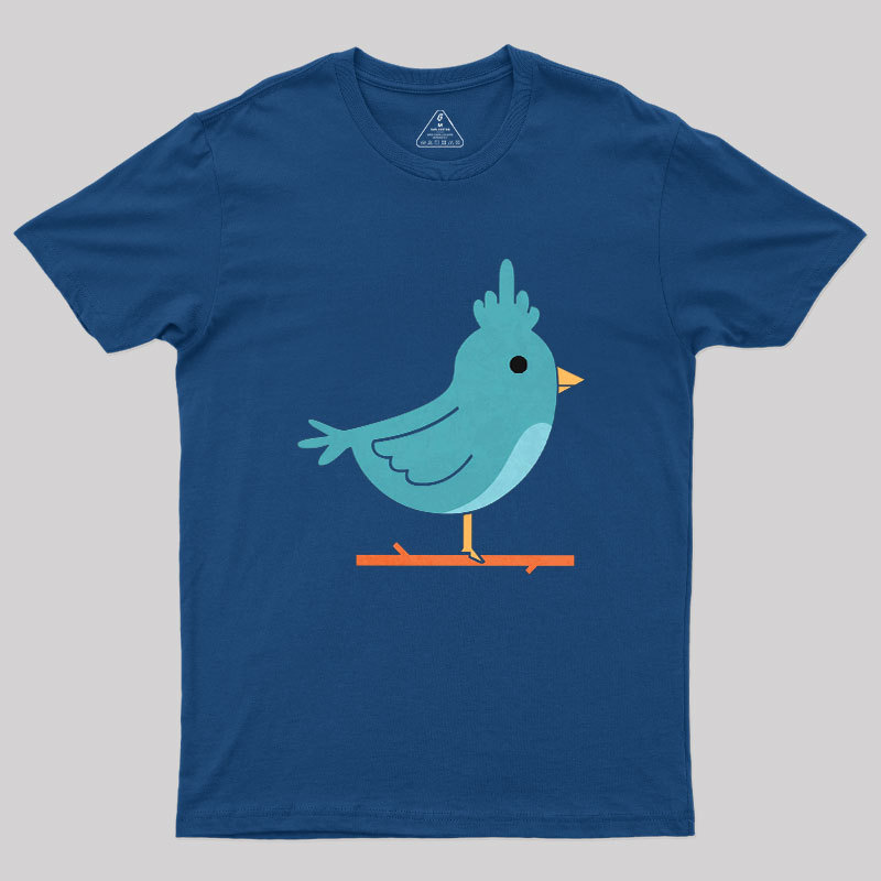 Flip The Bird Geek T-Shirt