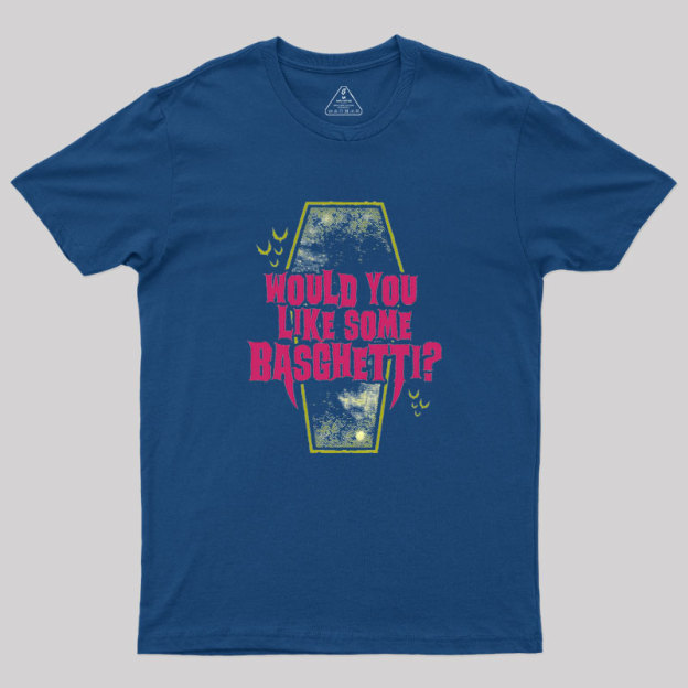 Basghetti - Funny Goth Vampire Geek T-Shirt