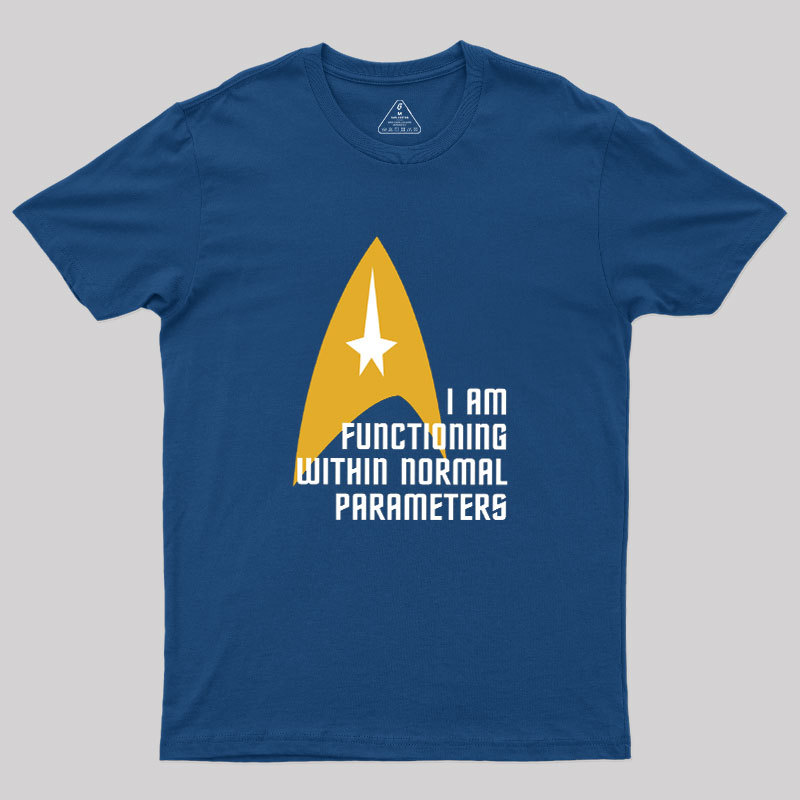 Star Trek Normal Parameters Geek T-Shirt