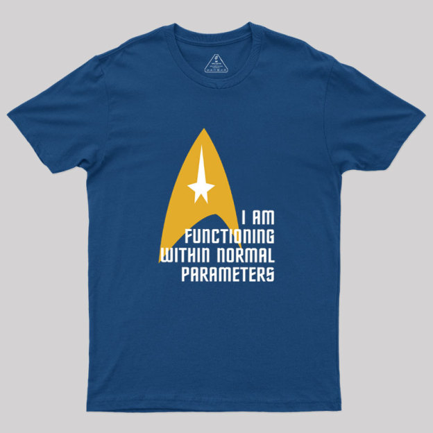 Star Trek Normal Parameters Geek T-Shirt