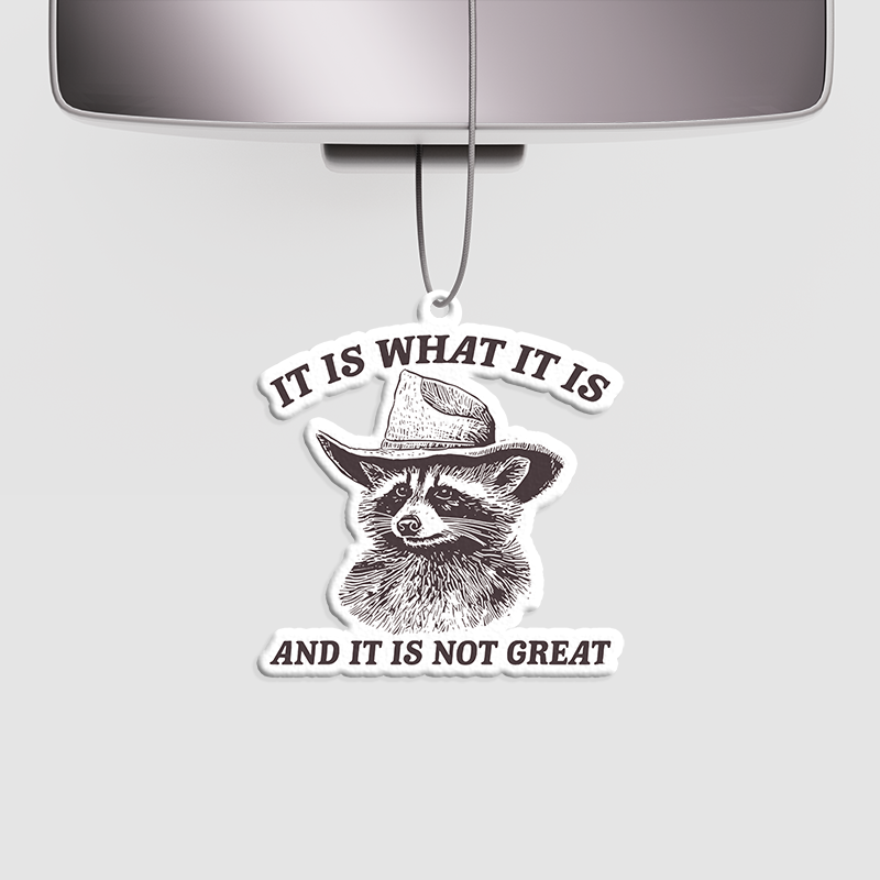 It Is What It Is Geek Car Air Fresheners