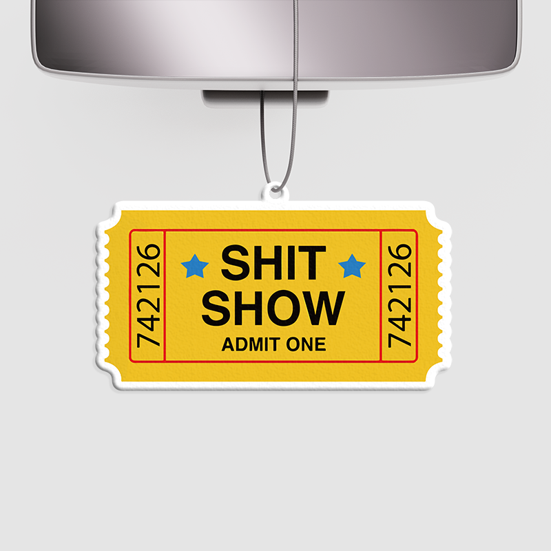 Shit Now Geek Car Air Fresheners